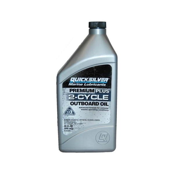 Масло Quicksilver 2-х тактное Premium Plus TC-W3 92-858026QB1 в Биробиджане