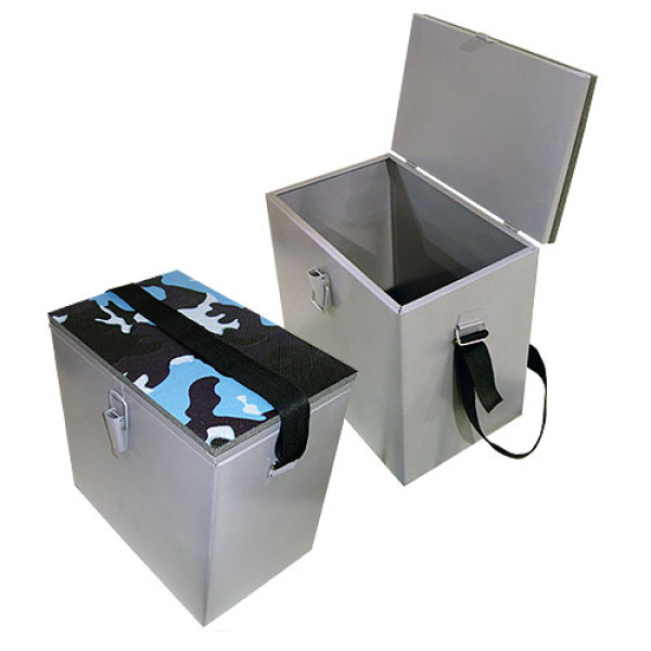 Рыболовный ящик Россия окрашенная сталь 30x19x29 в Биробиджане