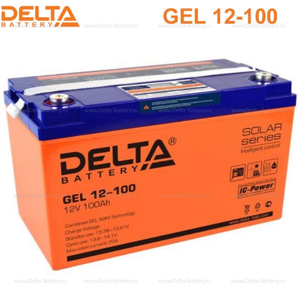 Аккумуляторная батарея Delta GEL 12-100 в Биробиджане