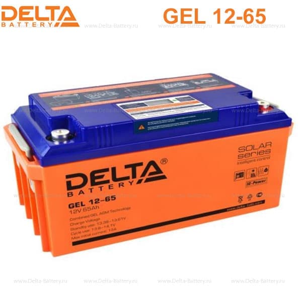 Аккумуляторная батарея Delta GEL 12-65 в Биробиджане