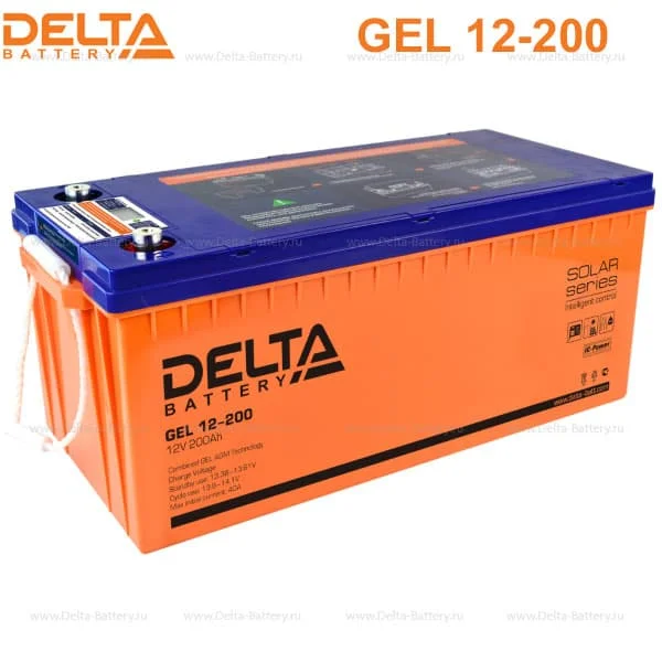Аккумуляторная батарея Delta GEL 12-200 в Биробиджане